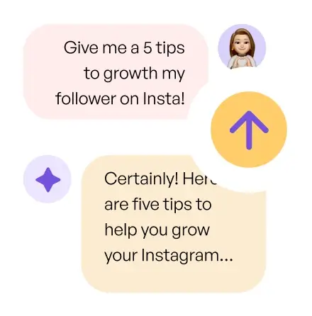 chatbot conversation bubbles